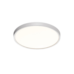7659/24L MITRA LED SN 551 Светильник пластик/белый LED 24Вт 3000/4000K D300 IP40 ALFA WHITE