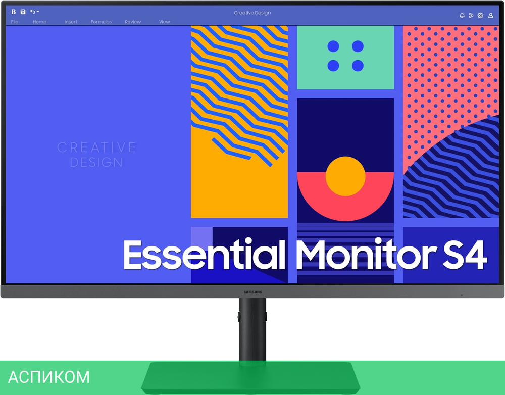 Монитор Samsung 27" Essential S4 S27C430GAIXCI