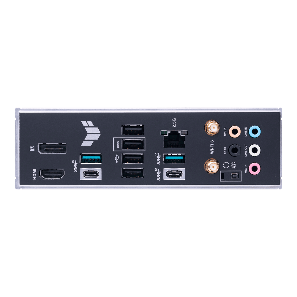 Материнская плата ASUS TUF GAMING B650-PLUS WIFI AM5 4xDDR5 4xSATA3 RAID 3xM.2 DP HDMI ATX