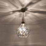 Citilux Витра-1 CL442130 Люстра подвесная витражная Бронза