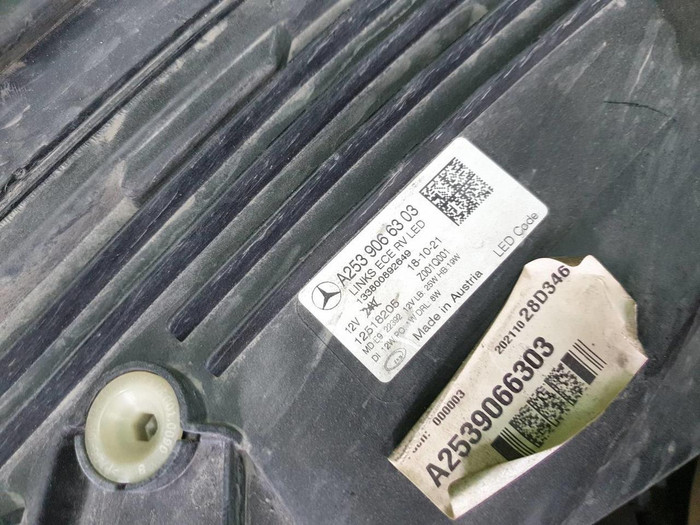 Фара левая Mercedes GLC X253 (2019-2022) LED