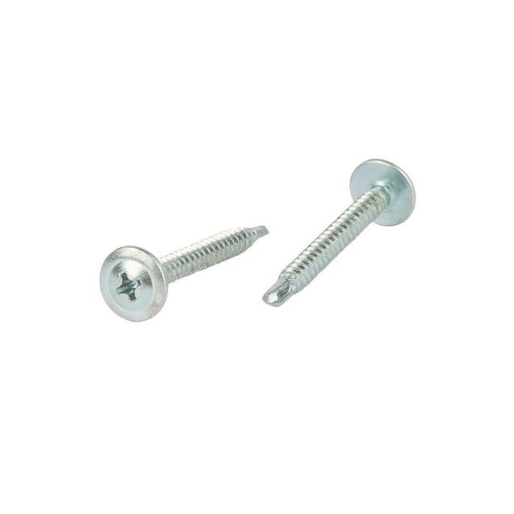 Саморез с прессшайбой сверло 4,2х38 мм оцинкованный Yoko