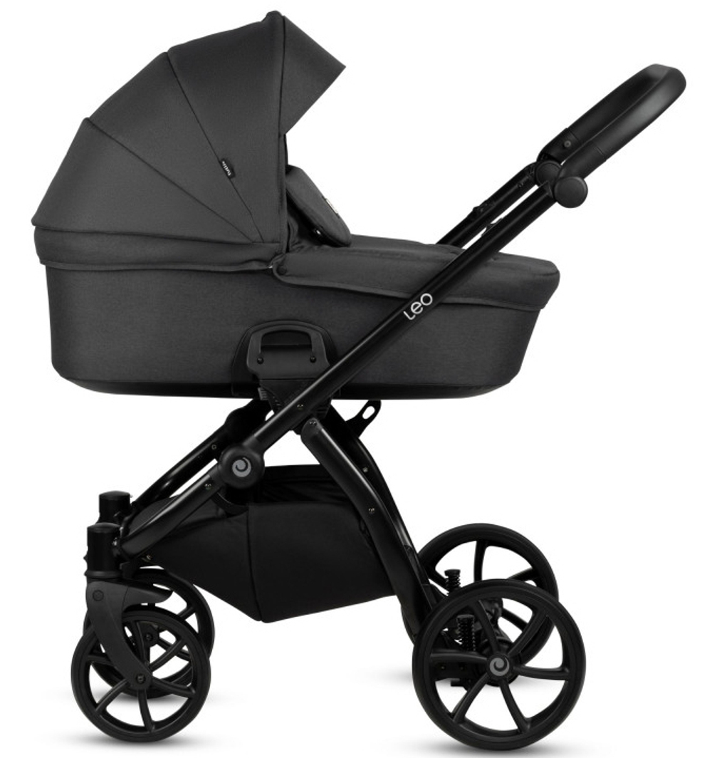 Детская коляска Tutis Leo Plus 3 в 1 1222020 Black