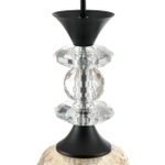 8056/1A SUSPENTIONI LN25 311 черный/амбер металл/стекло Подвесной светильник E27 1*60W 220V ELENIKA