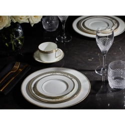 Wedgwood Блюдце для кофейной чашки Vera Wang Lace Platinum 12,5 см
