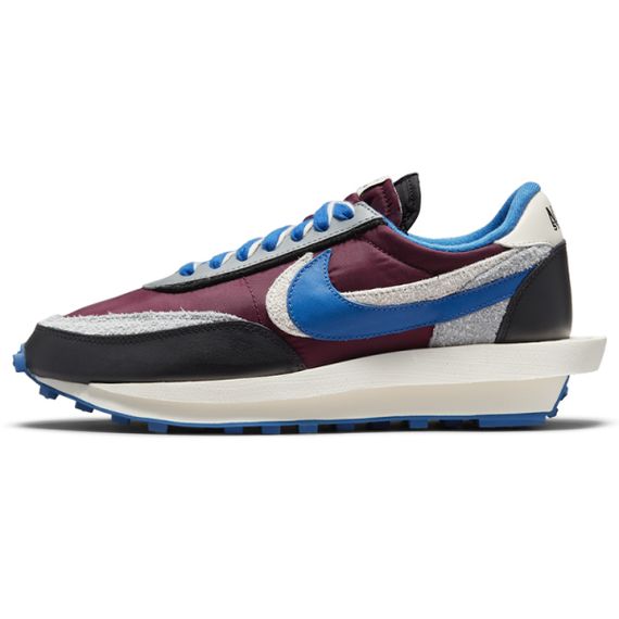 Sacai x Nike Waffle night maroon and team royal