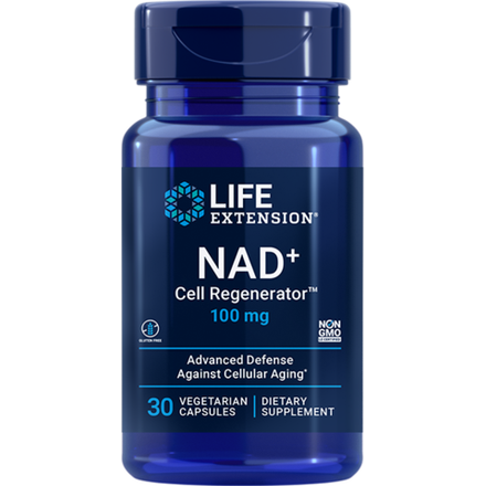 NAD+ Cell Regenerator™ 100 мг 30 капсул Life Extension