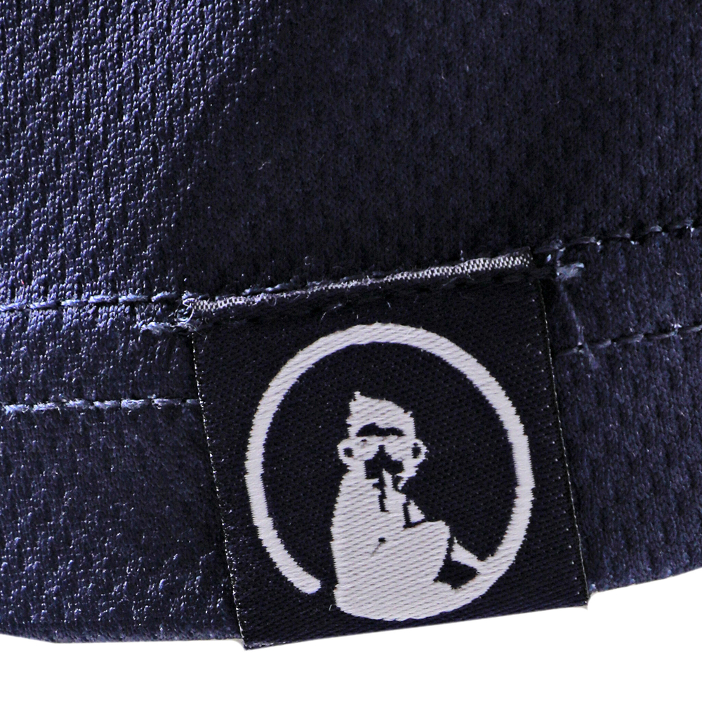 Мужское теннисное поло Quiet Please Ocean Splash Tournament Polo Men - Blue