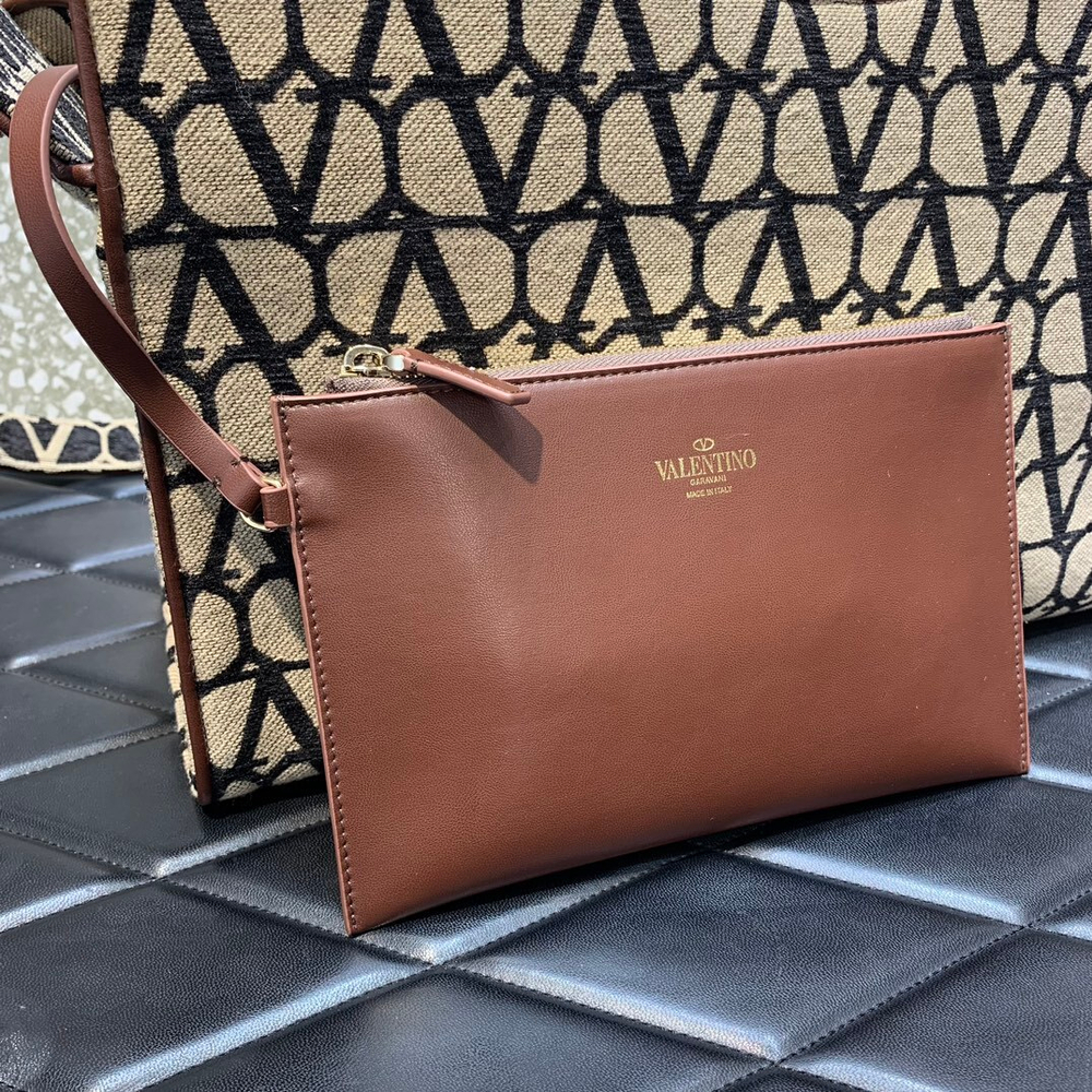 Valentino Le Troisieme Toile Shopping Bag 40 cm