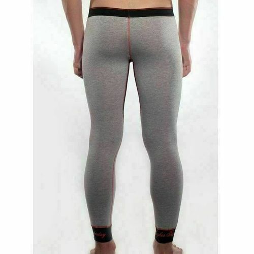 Мужские кальсоны серые Superbody Grey Long Johns