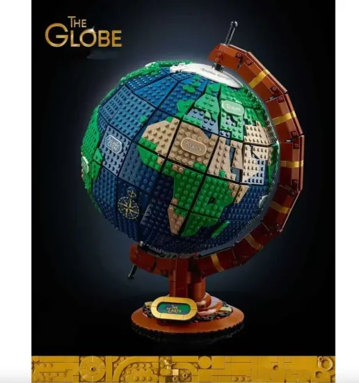 Конструктор Ideas "Глобус", 2591 дет.