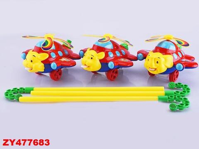 Каталка на палке Вертолет, пакет 0327