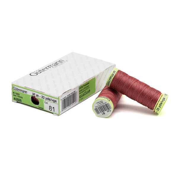 Нитки отделочные Gutermann Top Stitch 30 (30 метров), 5 кат. | 081 клевер