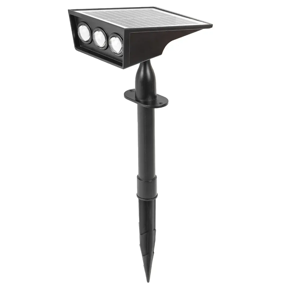 Светильник светодиодный на солнечной батарее (1500мАч, 3 светодиода SMD) WMC TOOLS WMC-WL6003 NR