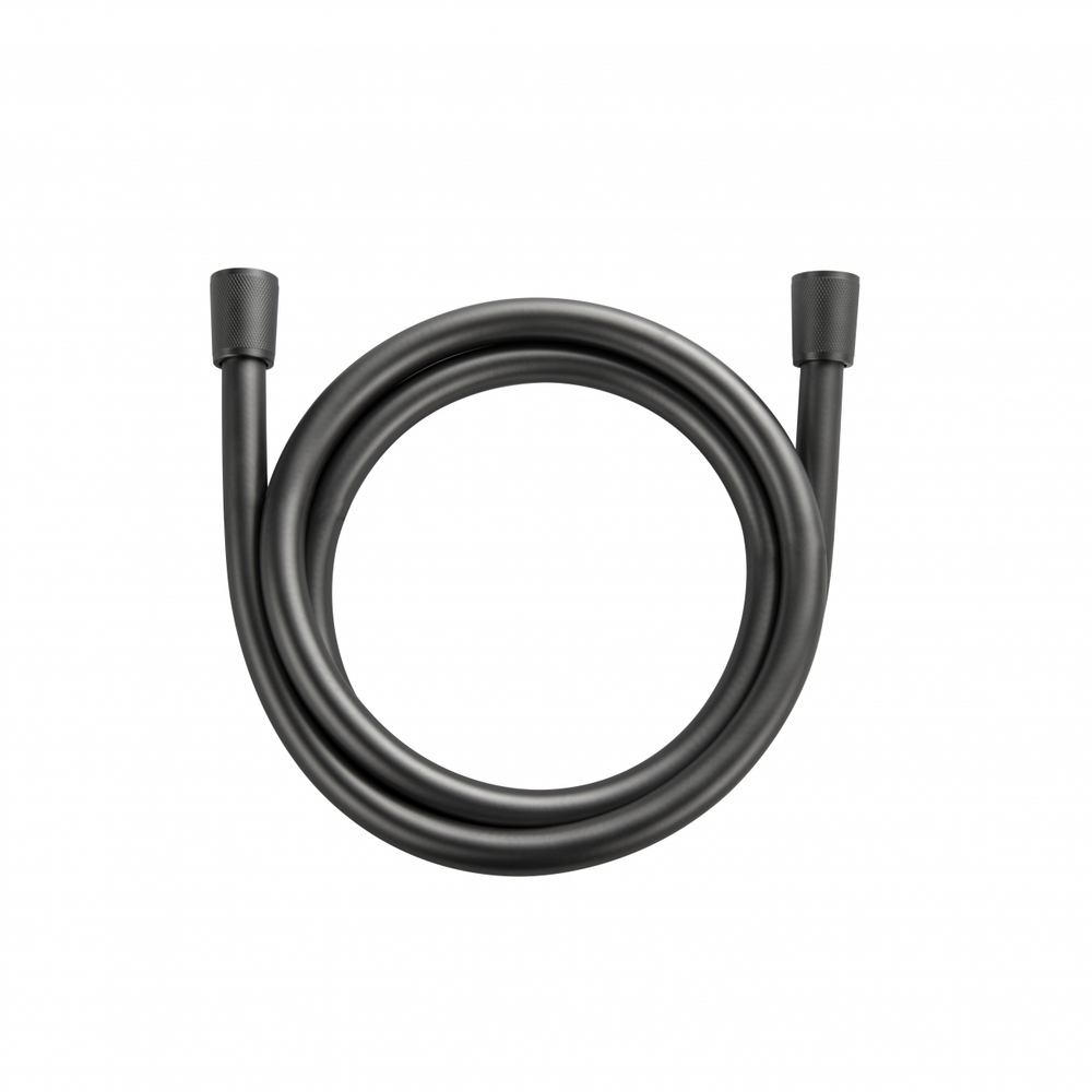 Шланг для душа в силиконовой оплётке 1200 мм WONZON & WOGHAND, Темный графит (WW-RG01-1200-BGM)