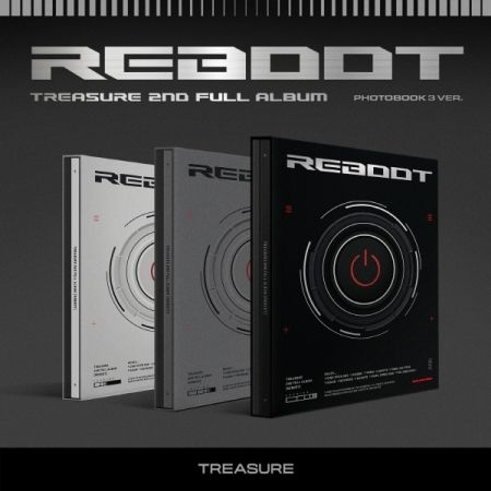 Альбом TREASURE - REBOOT 2nd Album PHOTOBOOK 3 Version SET