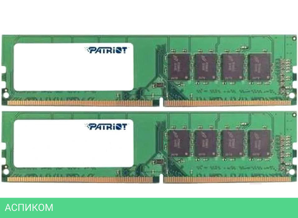 Оперативная память Patriot 2x8GB DDR4 2666MHz Signature (PSD416G2666K)