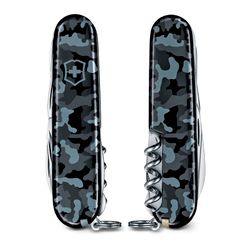 Нож Victorinox Huntsman, 91 мм, 15 функций, морской камуфляж