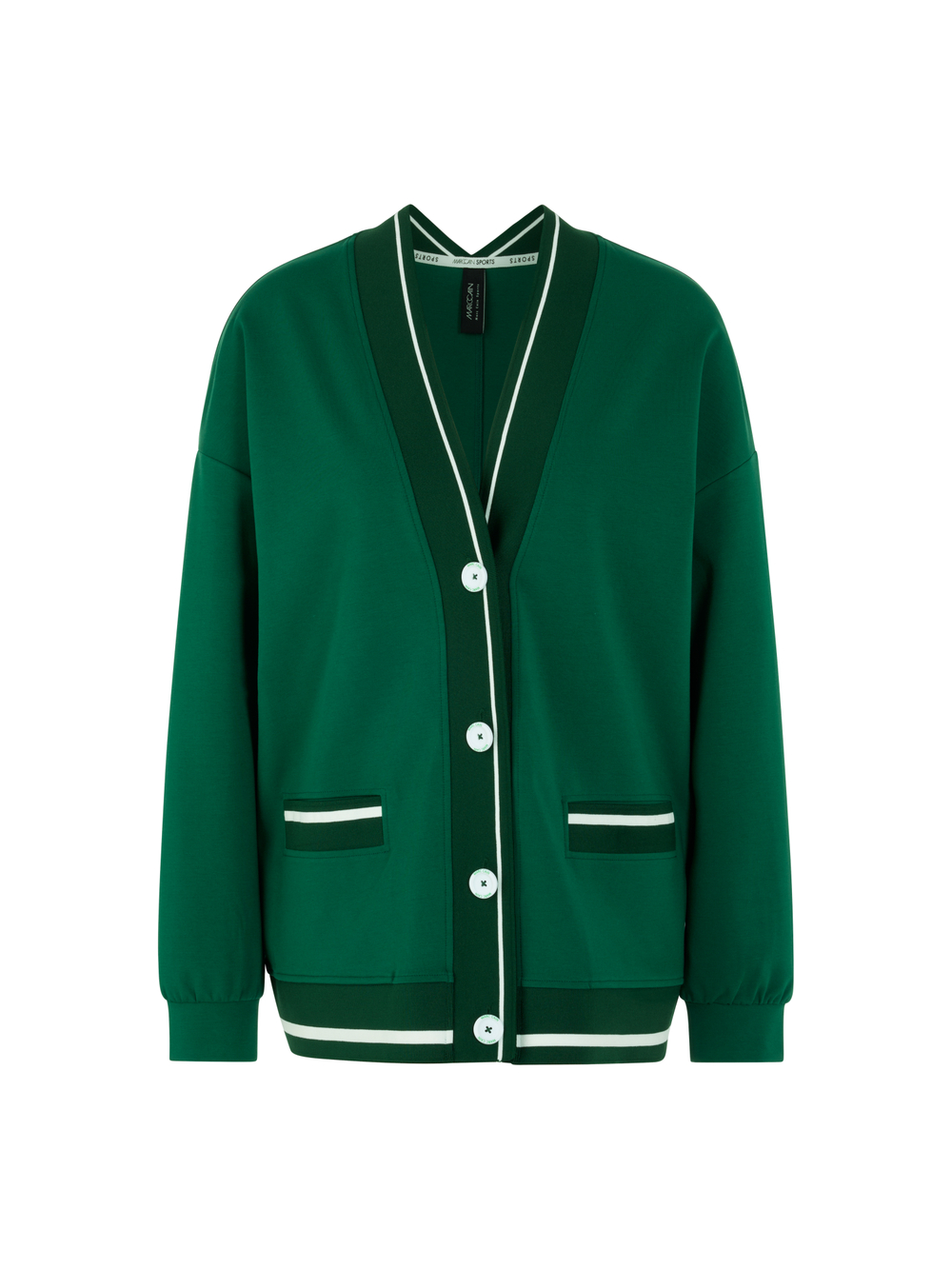 Кардиган из хлопка и модала