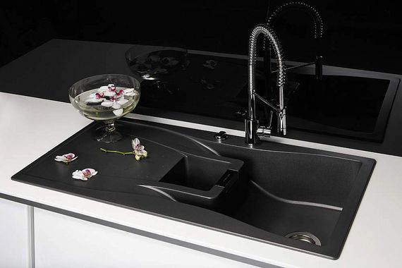 Мойка SCHOCK Waterfall 60D Cristadur магма