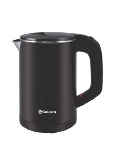 Чайник электр. SA-2158BK 0,6л черный диск