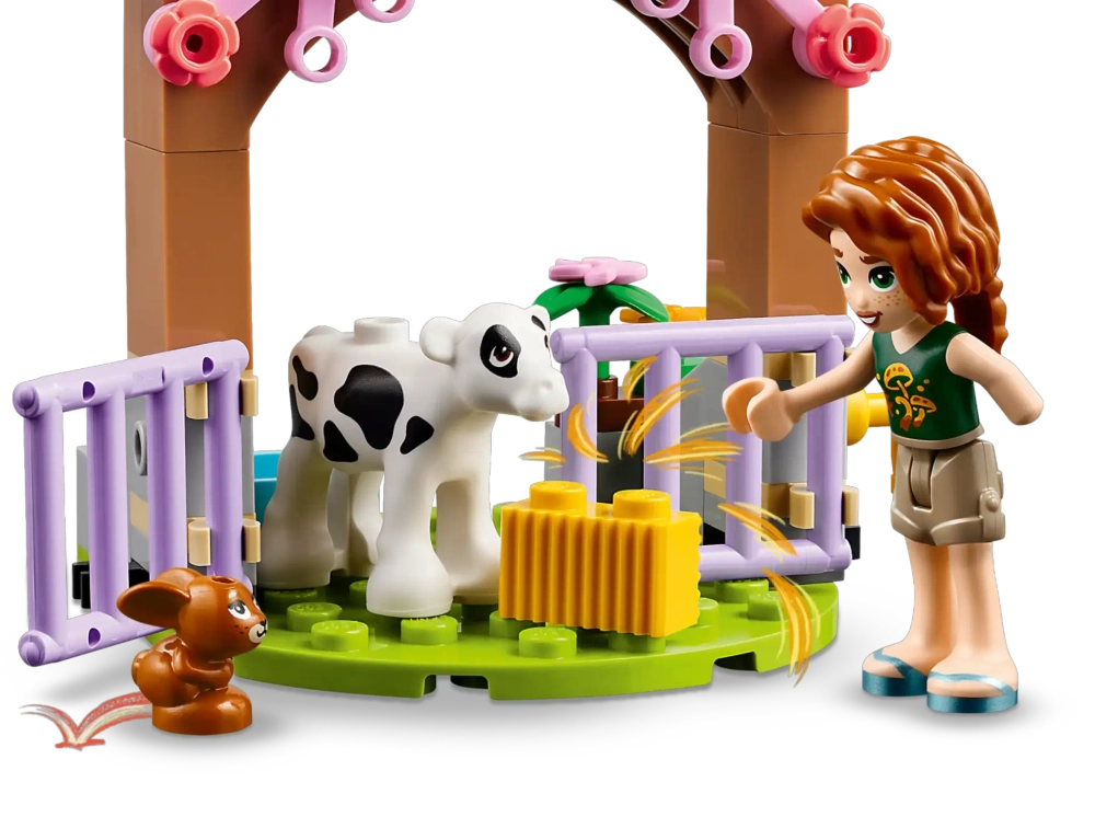Конструктор LEGO Friends 42607 Коровник для телят Отэм