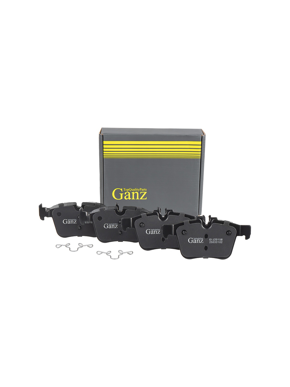 Колодки задние MERCEDES-BENZ W205,A205, C-CLASS Coupe C20 GANZ GIJ20158