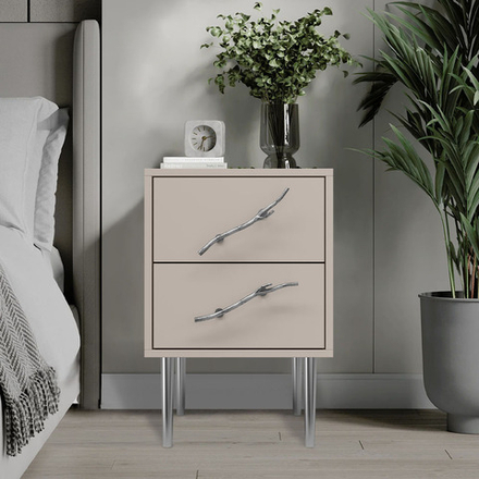 Тумба Арт Колор matte Стайл Сильвер Серый агат матовый