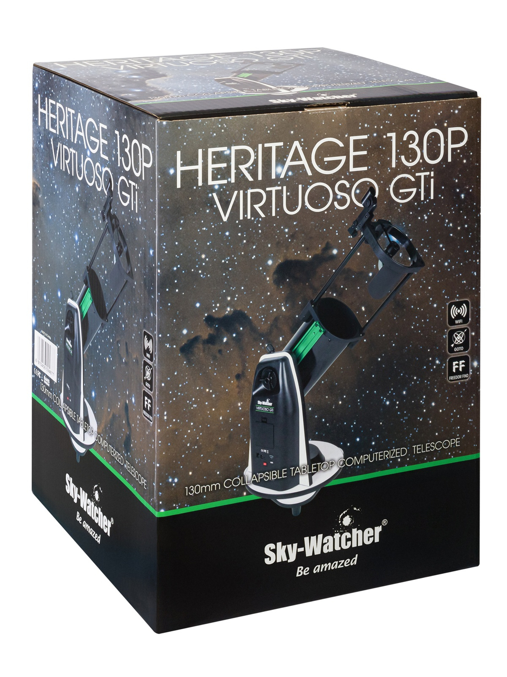 Телескоп Sky-Watcher Dob 130/650 Retractable Virtuoso GTi GOTO, настольный