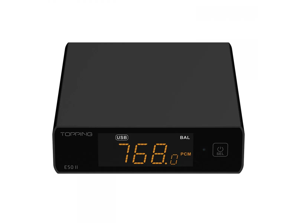 Цифро-аналоговый преобразователь Topping E50 II Black