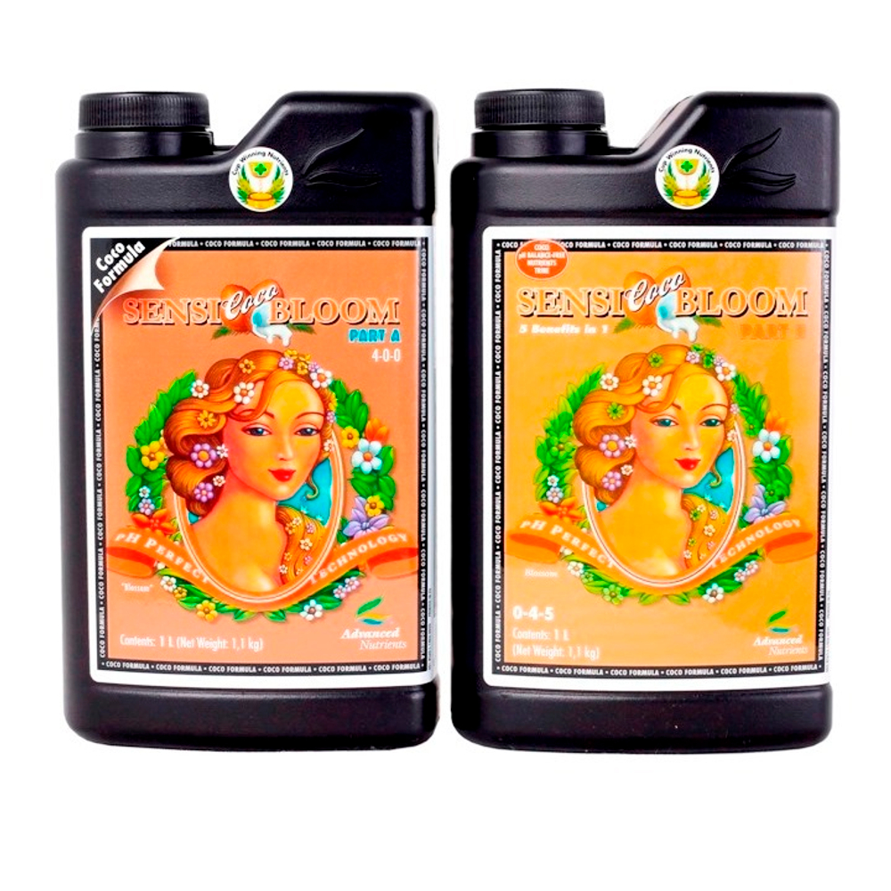 Sensi Coco Bloom Части A & B Advanced Nutrients 1 л Удобрения