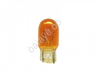 Автолампа  WY 12-W21W стекл цоколь в стопы 1-но конт ORANGE Маяк 61213бц OR