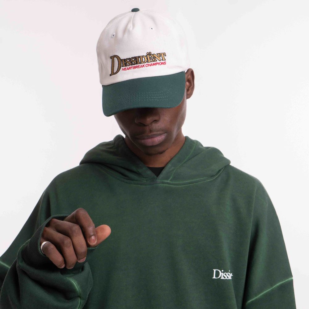 Кепка Dissident HBC Baseball Cap Green/White