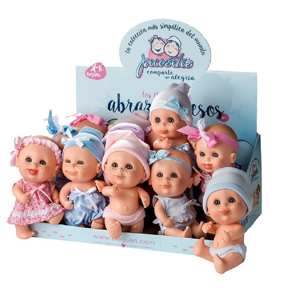 Пупс BERJUAN виниловый 20см Pecosetes (121)