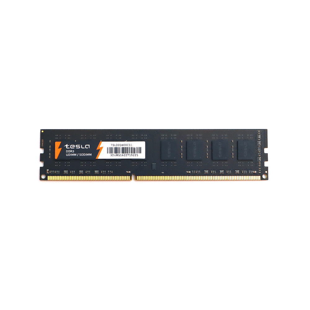 Память TESLA DDR3 DIMM 8Гб, 1600МГц, CL11, Retail, 1.35/1.5В (TSLD3-1600-C11-8G)