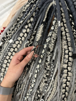 Фактурные войлочные дреды