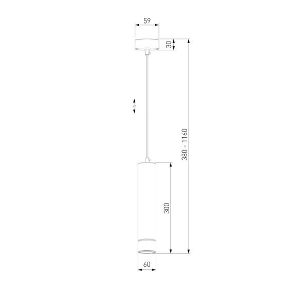 Подвесной светильник Eurosvet DLN107 GU10 черный/золото