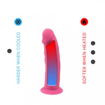 Фаллоимитатор SilexD Model 2 (15,4×3,5 см) с двойной плотностью