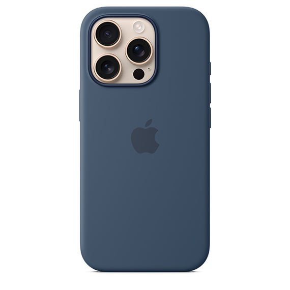 Чехол Apple iPhone 16 Pro Max Silicone Case with MagSafe Denim MYYU3