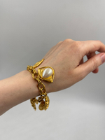 Матовый браслет с подвесками (только онлайн)