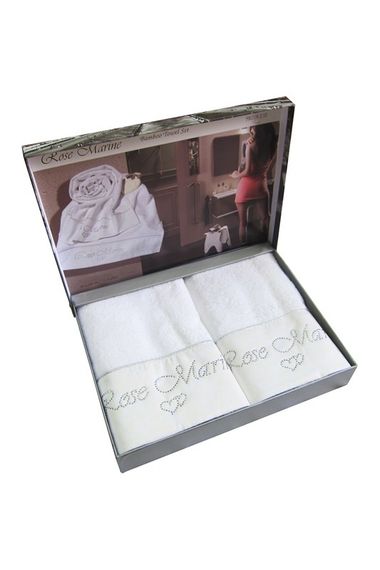 Набор полотенец  ROSE MARINE - РОЗ МАРИН 2пр 50х100 Maison Dor (Турция)