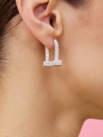 СЕРЬГИ "STATEMENT 2 IN 1 PINK"