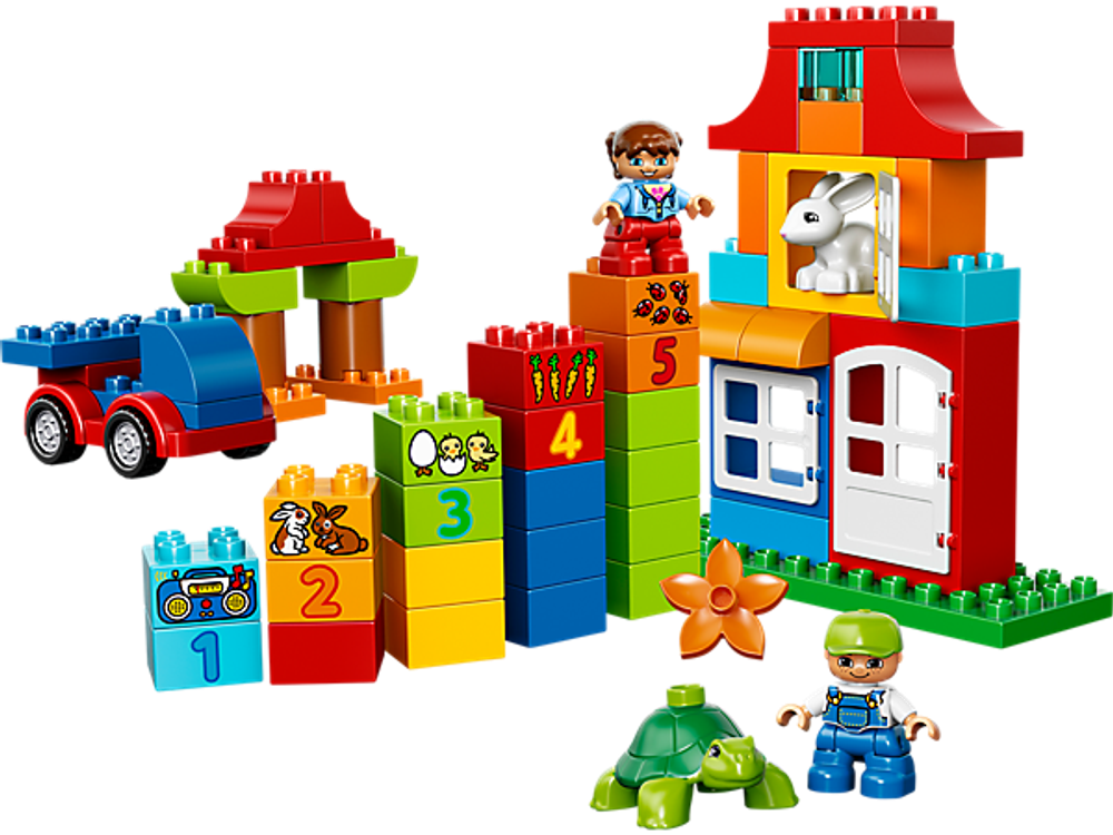 LEGO Duplo: Набор для веселой игры 10580 — Deluxe Box of fun — Лего Дупло