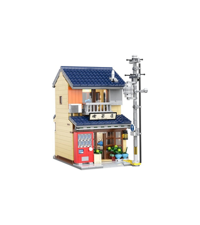 Конструктор CADA магазин японского чая (1200 деталей)