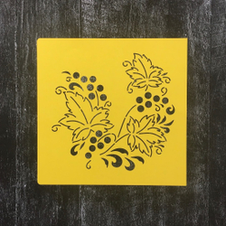 Трафарет узор №7 Петушок