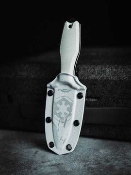 Нож "GRAVE" LE Stormtrooper (AUS-10 BSW, G10 White)