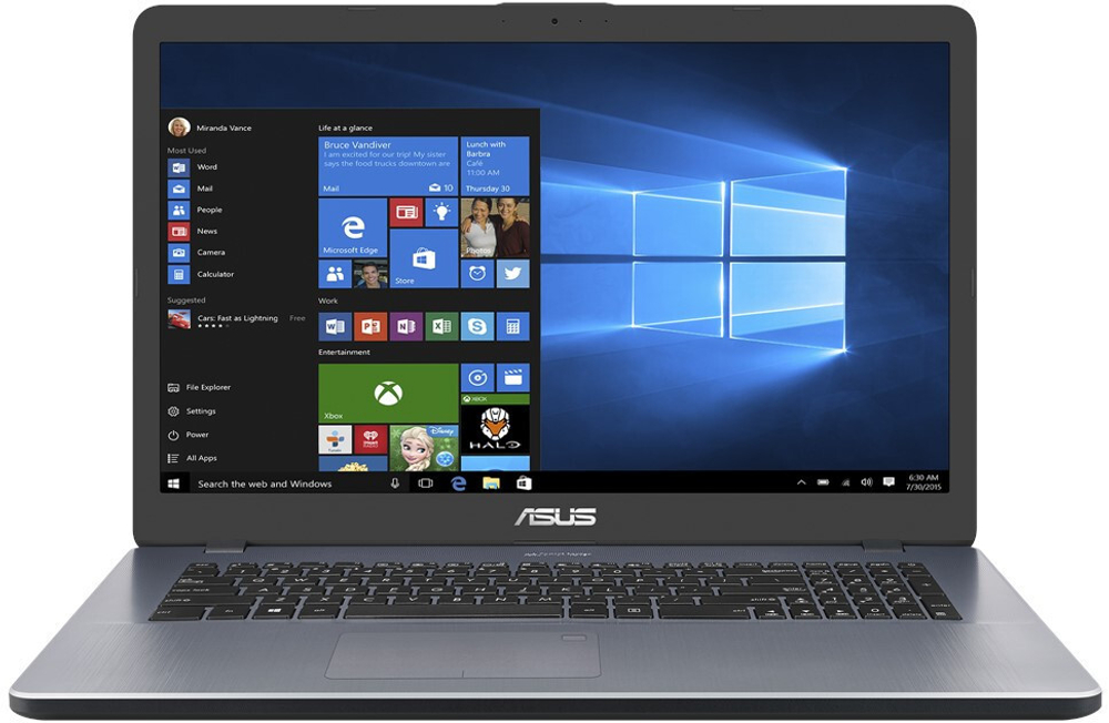 Ноутбук 17.3" ASUS VivoBook 17 M705BA-BX097T (90NB0PT2-M01490) серый