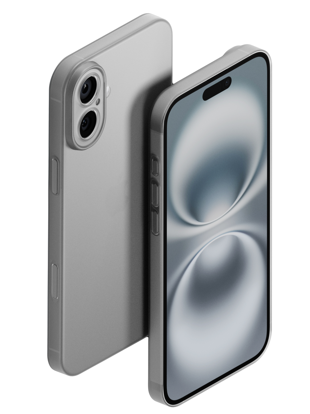 Чехол Gurdini Super Slim для iPhone 17 (Серый)