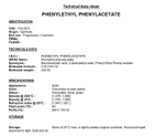 PHENYLETHYL PHENYLACETATE / ФЕНИЛЭТИЛ ФЕНИЛАЦЕТАТ CAS 102-20-5