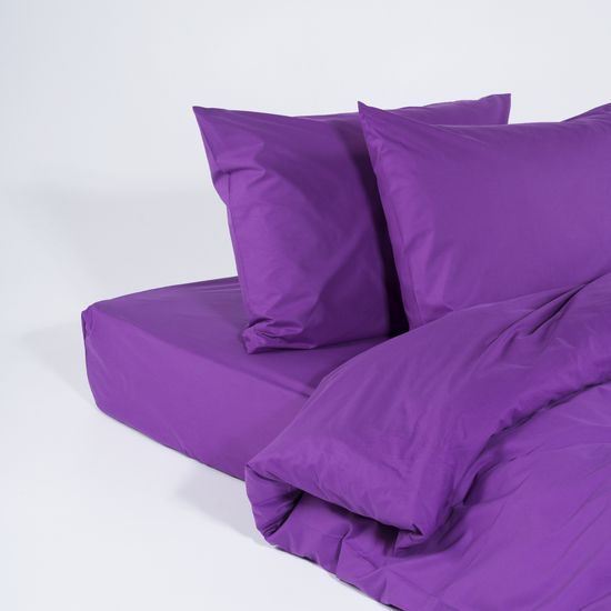КПБ  Violet, ЕВРО макси, 50х70, простыня 140х200х30. подод 240х220.   DOMTEKC